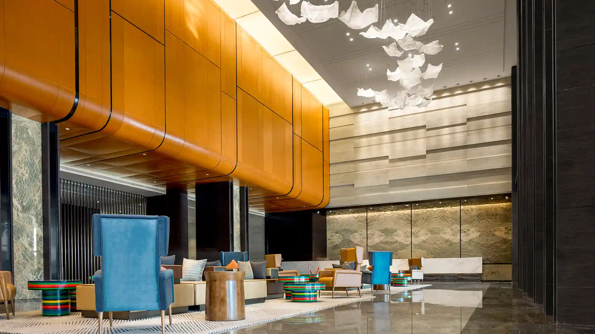 Completed commercial interior fit-out in London by Solmaz