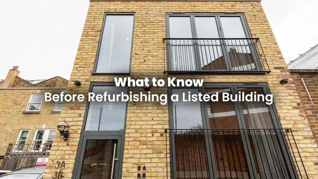 Careful restoration of a historic London listed building, combining original architectural character with modern refurbishment