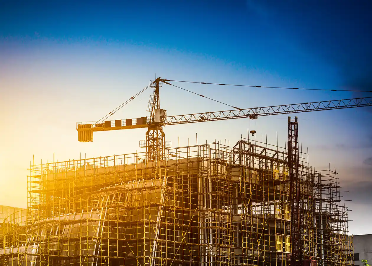 Well-managed residential and commercial construction project delivered by Solmaz Ltd in London.