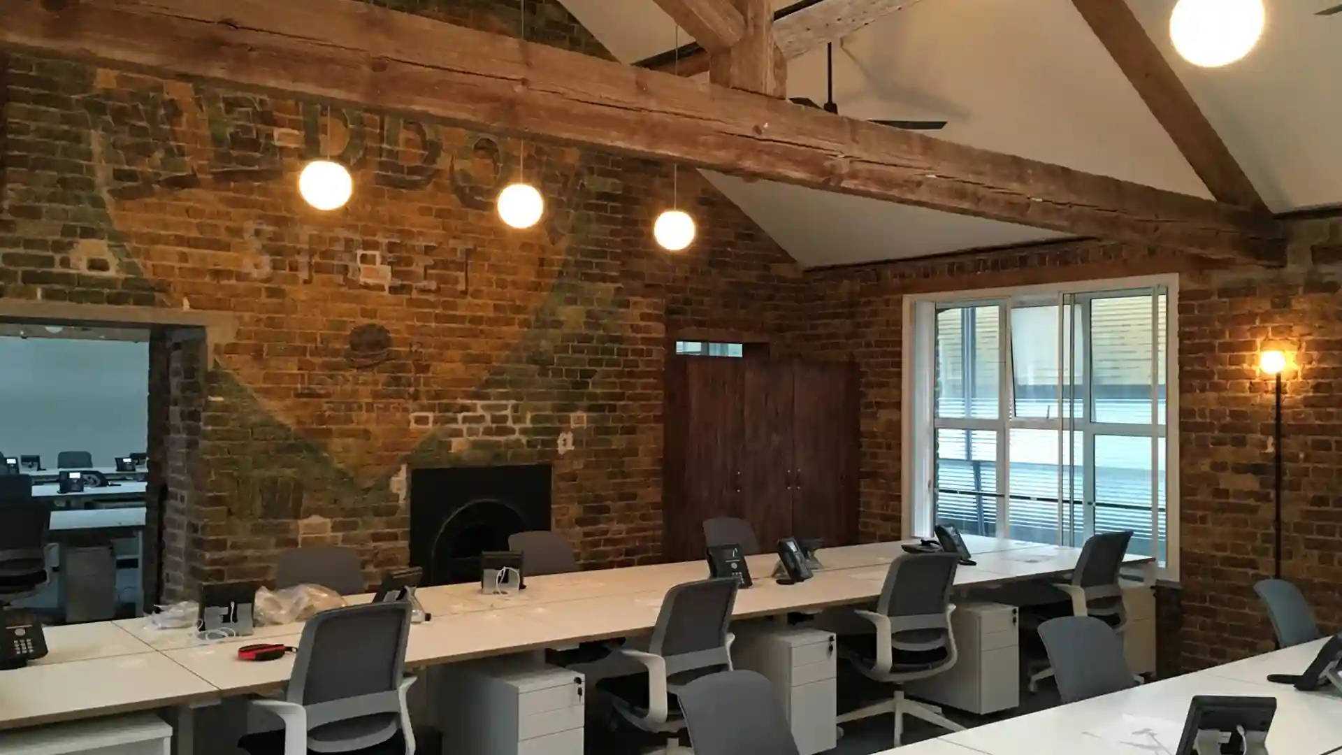 Completed commercial interior fit-out in London by Solmaz