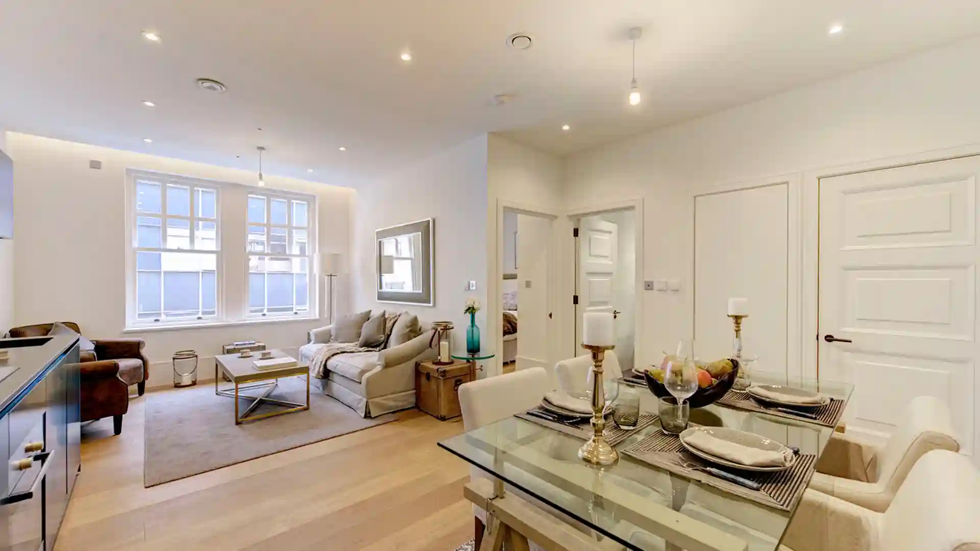 Fit-out works carried out in an occupied London building